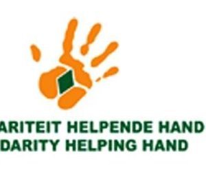 Helpende Hand ondersteuners brei handtoffels om bejaardes te ondersteun